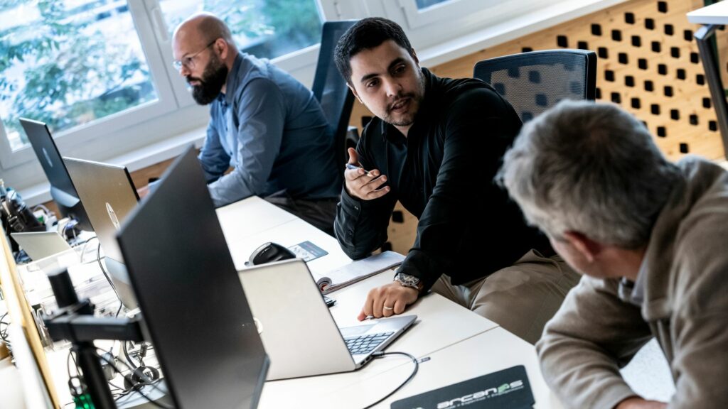 Photographie de collaborateurs