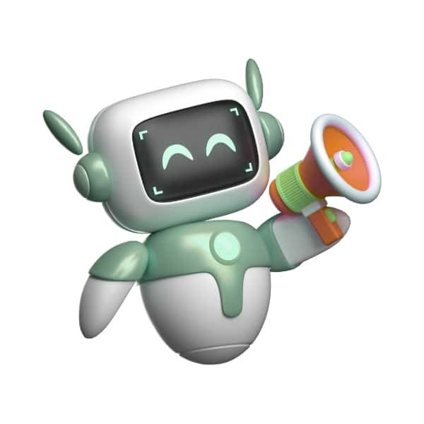 Un robot illustrant les opportunités et les avantages de Sage Copilot.